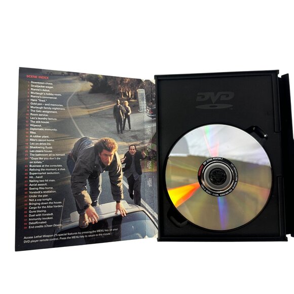 Lethal Weapon Complete Series DVD Set 1998 Mel Gibson Danny Glover Warner Bros - Picture 9 of 15